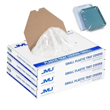 1500pcs Dental Size B Tray Sleeve Disposable Clear Tray Protect Cover