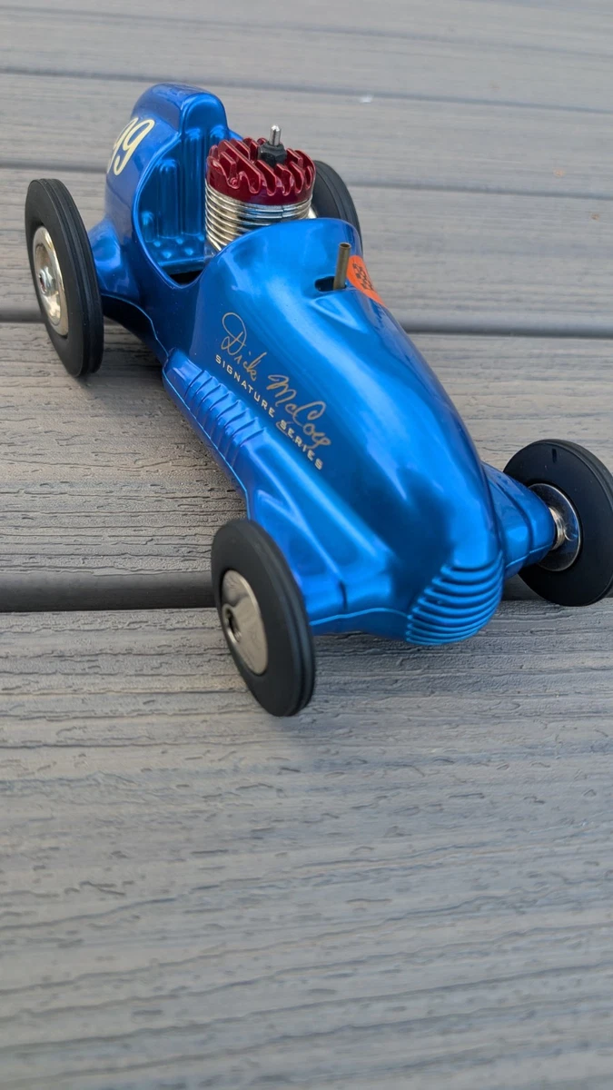 Vintage Nylint McCoy Midget Racer Tether Auto mit Originalkarton und Papieren