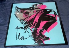 Damon Albarn & Jamie Hewlett Signed Gorillaz Album Tomorrow Comes Today Proof