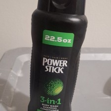 Power Stick 3-in-1 Body Wash Shampoo Conditioner Unisex 22.5 oz
