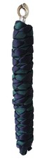 10' ft Horse Halter Lead Rope Heavy Duty 3/4 Dia Panic Snap Green Navy 60529CH