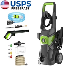 Electric Pressure Washer 5000 PSI High Pressure Washer Portable Powered Washer