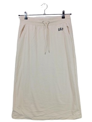GAP High Waist Rock Damen Rock Gr. DE 38 wollweiß Casual-Look