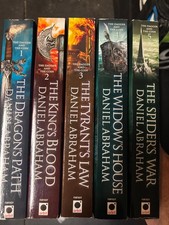 Complete Series (5) 1st Ed. Trade PBs The Dagger & The Coin by Daniel Abraham