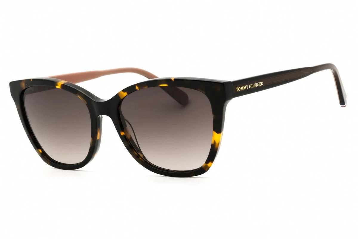 Tommy Hilfiger Sunglasses TH2105-86GB-54 New with tags Tommy Hilfiger Brown Plastic Frame Sunglasses for Women | eBay main image 3