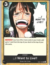 One Piece - ...I Want to Live!! [EB-01-EB01-050]-NM