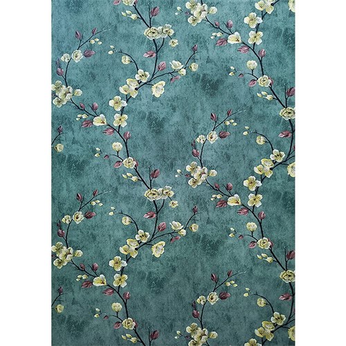 Self Adhesive Vinyl Vintage Floral Shelf Liner Contact Paper Peel and Stick V... - Picture 1 of 5