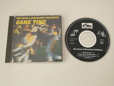 Win Kowa & Düsseldorf Bulldozer - Game time CD 1994 American Football Wie neu