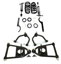 Mustang Ii Ifs Front End Tubular A Arm 500lb Adjustable Coil Over Shocks Kit