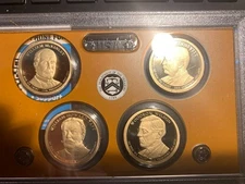 2013-S Proof Presidential Dollar Set No Box or COA