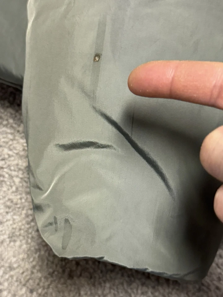 Chaqueta acolchada de nailon de gran tamaño de Japón con relleno de inercia es una ideología argón Foto 4 de 4