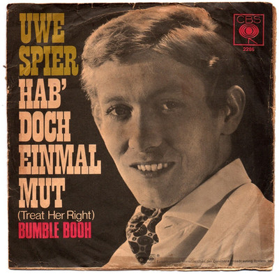 Uwe Spier - Hab' doch einmal Mut(Treat Her Right)/ Bumble Boom / Single von 1966