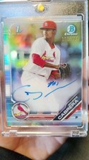 Genesis Cabrera 2018 1st Bowman Chrome 110/499