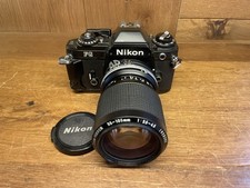 Almost Mint Nikon FG Film Camera Ai-s Zoom Nikkor 35-105mm F/3.5-4.5 Lens /JPN
