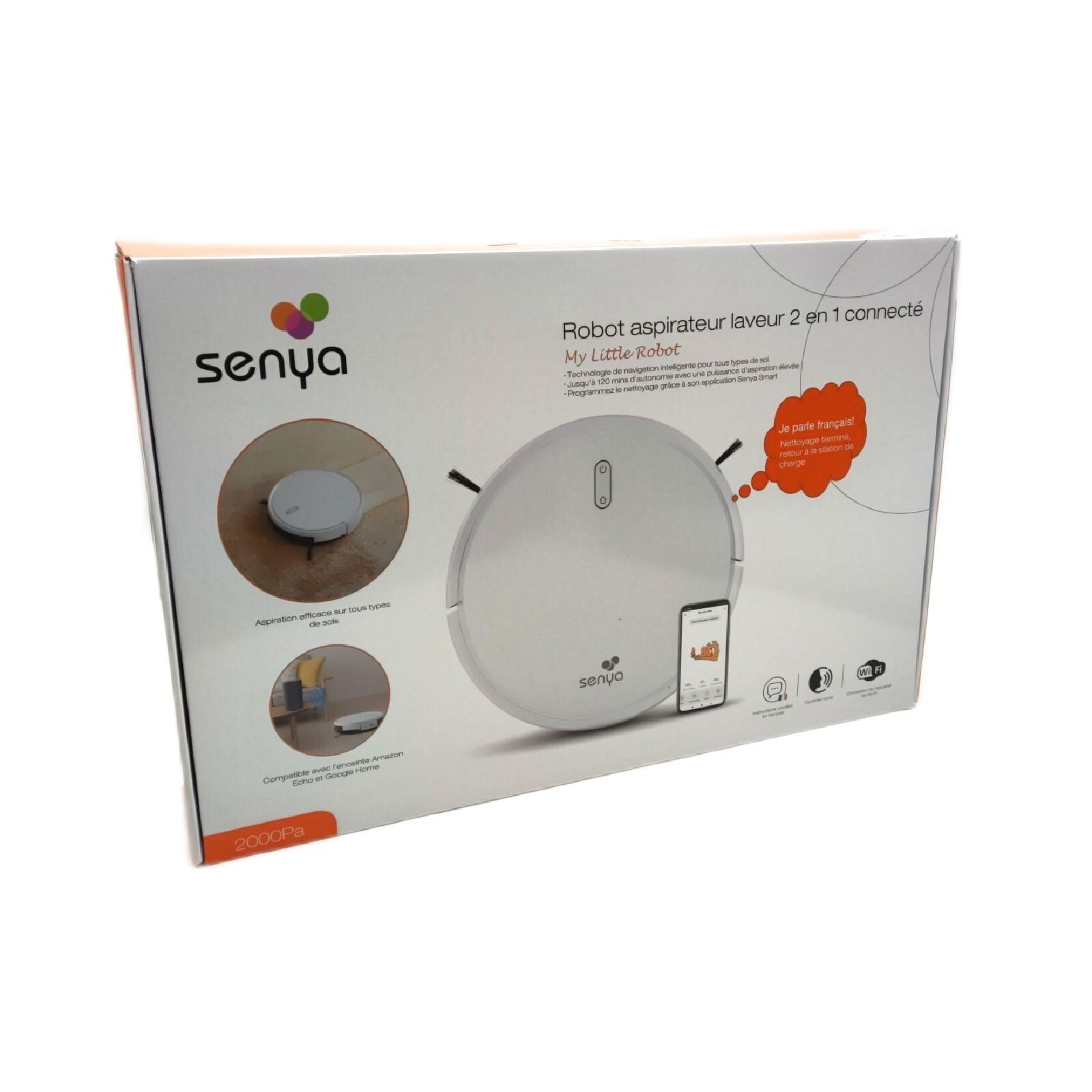 Senya My Little Robot SYCN-VC009 Robot-Staubsauger Connecta WiFi programmierbare