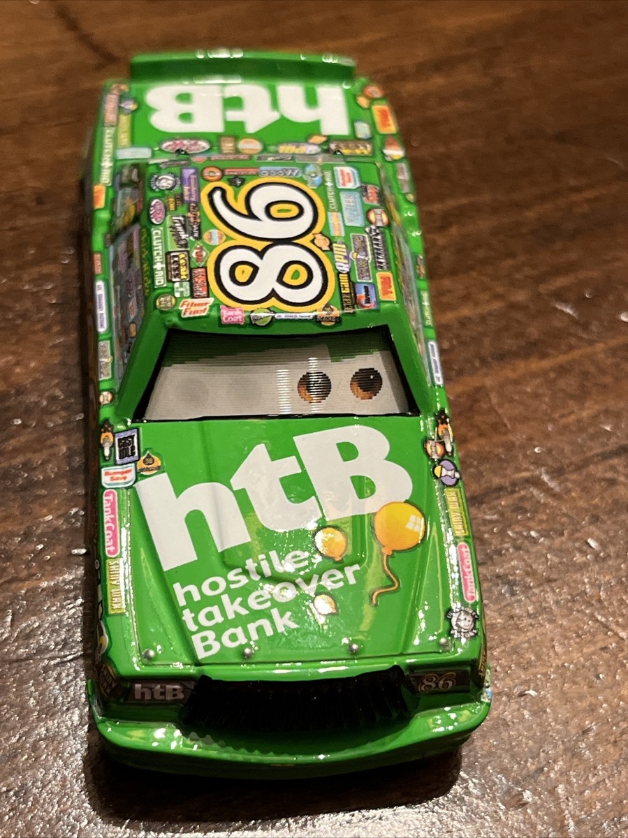 Disney Pixar Cars Chick Hicks #86 htB Hostile Takeover Bank