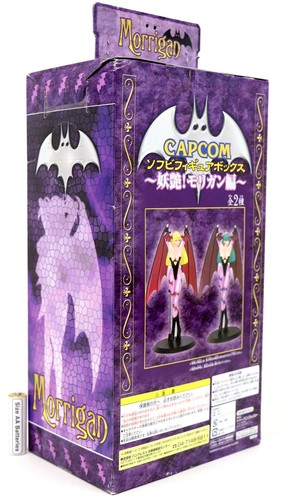 Morrigan Vampire Savior Sofvi figura DX (cabello amarillo) CAPCOM BANPRESTO 2003 JP - Imagen 14 de 24