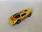 Vintage Hot Wheels Crack-ups Side Banger #5 Yellow 1984 Made In Hong Kong