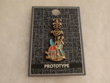Hard Rock Cafe pin Florence 10th Anniversary Prototype 3D Guitar Michelangelo