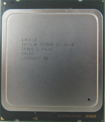 Intel Xeon  E5-4610  / 15MB / 6 x 2,40 GHz, 7,2-GT/s-QPI LGA 2011