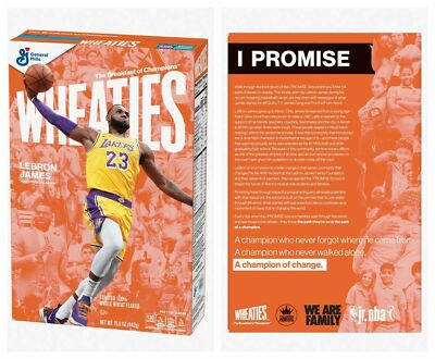lakers wheaties box 2020