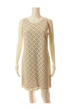 APT.9 floral lace sleeveless cotton blend dress Sz S