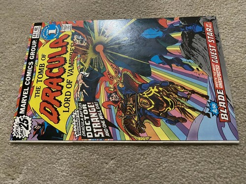 MARVEL TOMB OF DRACULA #44 BLADE & DOCTOR STRANGE + HANNIBAL KING cameo - Picture 11 of 12