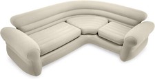 Sofá esquinero inflable Intex 68575EP - Capacidad de peso 880 lb - 101” x 80” x 30”
