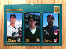2001 Topps Prospects CC Sabathia HOF Rookie RC # 363