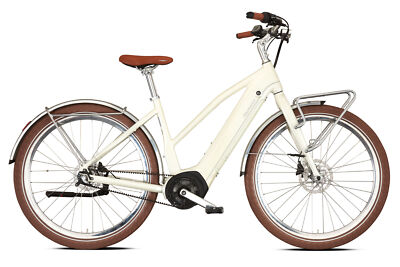 28'' ADVANCED Urban Pro Trapez Damen Pedelec Bosch Active 3N Nexus 400Wh cream