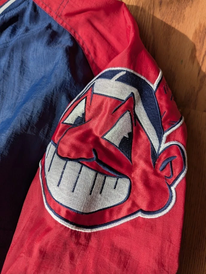 RARE! Vntg STARTER Genuine MLB Merchandise Cleveland Indians Large Chief Wahoo! - Image 3 of 4