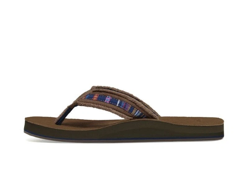 SANUK FRAID SO ST CHANCLAS SANDALIAS COLOR MARRÓN TALLA 13 EE. UU. PARA HOMBRE Foto 4 de 4