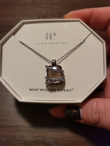 Bomb Party November 2024 Necklace- Intertwined In You Hematite Plating- RBP8431