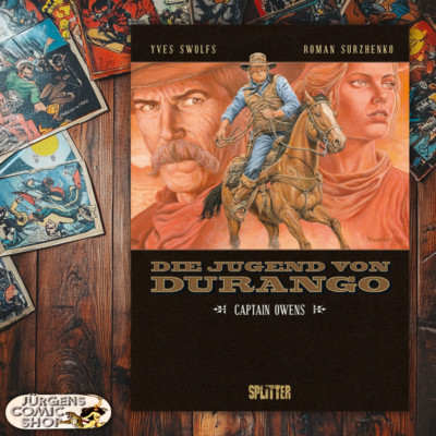 Die Jugend von Durango #3 Captain Owens' - Splitter  - Album -  Comic - Western