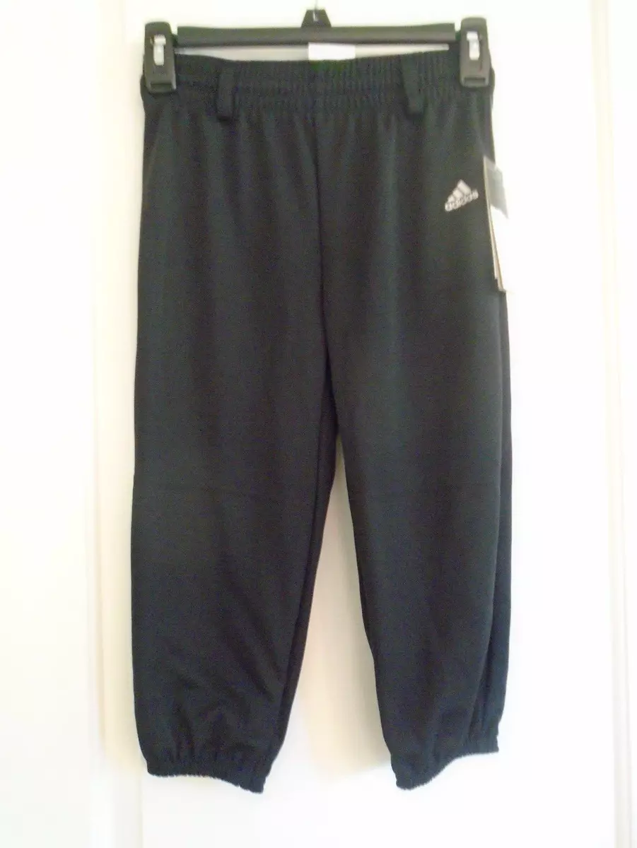 Adidas Climalite Traditional Cut Soil Release Black Pants Boys