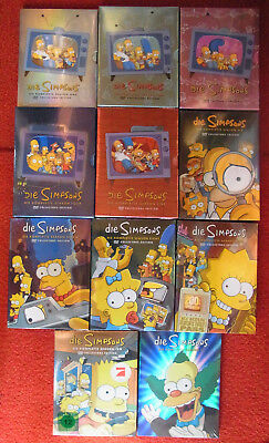 THE SIMPSONS DVD Box Sets Season Staffel 1-11 1 2 3 4 5 6 7 THE SIMPSONS DVD Box Sets Season Staffel 1-11 1 2 3 4 5 6 7