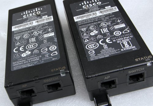USED Cisco AIR-PWRINJ5 Power Injector PoE Ethernet 48V for Routers 341-0556-01 - Picture 6 of 8