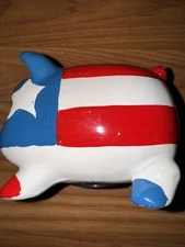 America's Star / Stripes Piggy Baby by Tripar