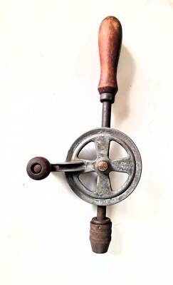 Newton 2 Manual Hand Crank Drill   U.S.A.  11 Inch