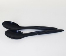 TUPPERWARE ThermoDuo 2x Servierlöffel Anthrazit