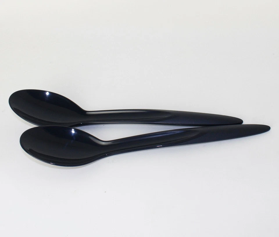 TUPPERWARE ThermoDuo 2x Servierlöffel Anthrazit - Bild 1 von 1