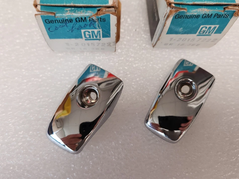 Par de ganchos interiores para abrigo NOS GM 82-88 Cadillac Cimarron Buick Skyhawk Sunbird Foto 2 de 4