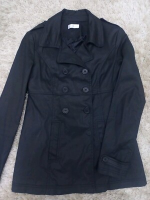 Cache Chache Elegant  Black Jacket? For Elegant Women Mid Length Size M