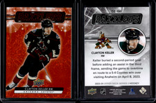 2023-24 Upper Deck Series 2 Orange Dazzlers #DZ-100 Clayton Keller