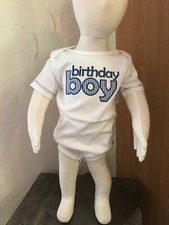 Boys 12 -18 Months One Piece Birthday Outfit Romper