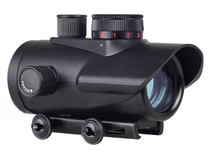 1 x 30mm Red/Green/Blue Dot Sight Rifle Scope For 11/20mm Picatinny Rail Mount - Image 2 of 4