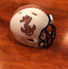 Navy Midshipmen 2011 custom pocket pro helmet