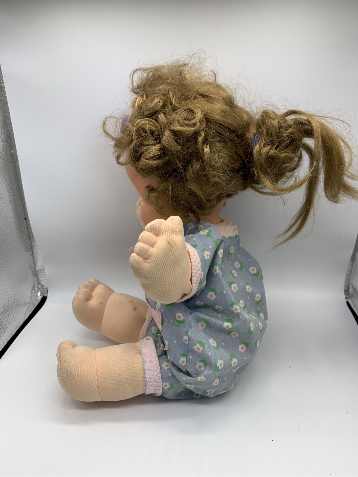 3 VINTAGE MATTEL MAGIC NURSERY Baby Dolls 1989 Original Clothes, Need Cleaning