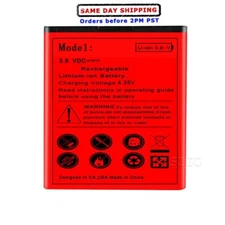 UPGraded 2550mAh Replacement LI3820T43P3H58515 Battery for ZTE Rapido LTE Z932L