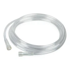 Clear Crush-Resistant Oxygen Tubing, 50', Standard Connector #HCS455010, 1ea